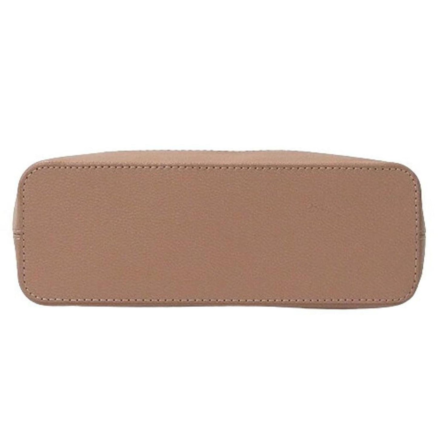 Leather Handbag Shoulder Bag (Pre-Owned)