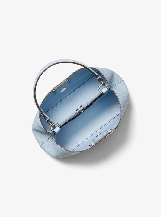 Pratt Small Signature Logo Convertible Shoulder Bag