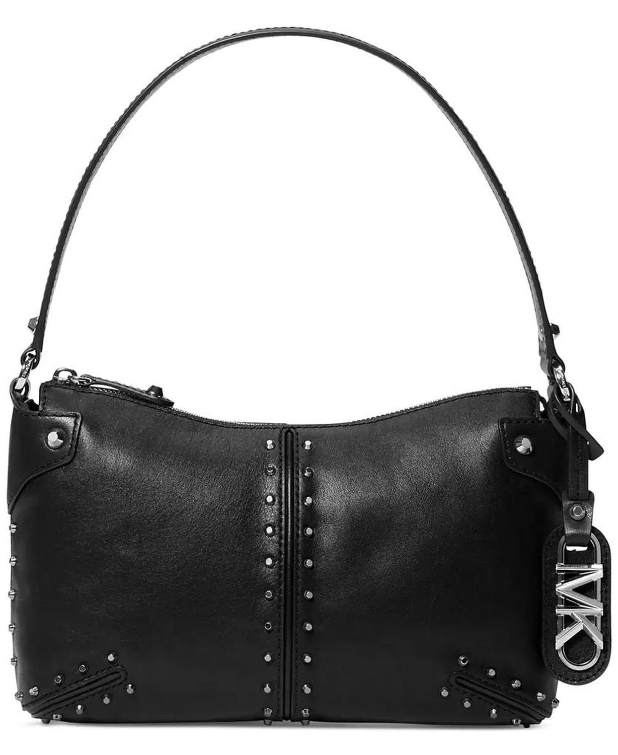 Astor Small Studded Leather Pouchette