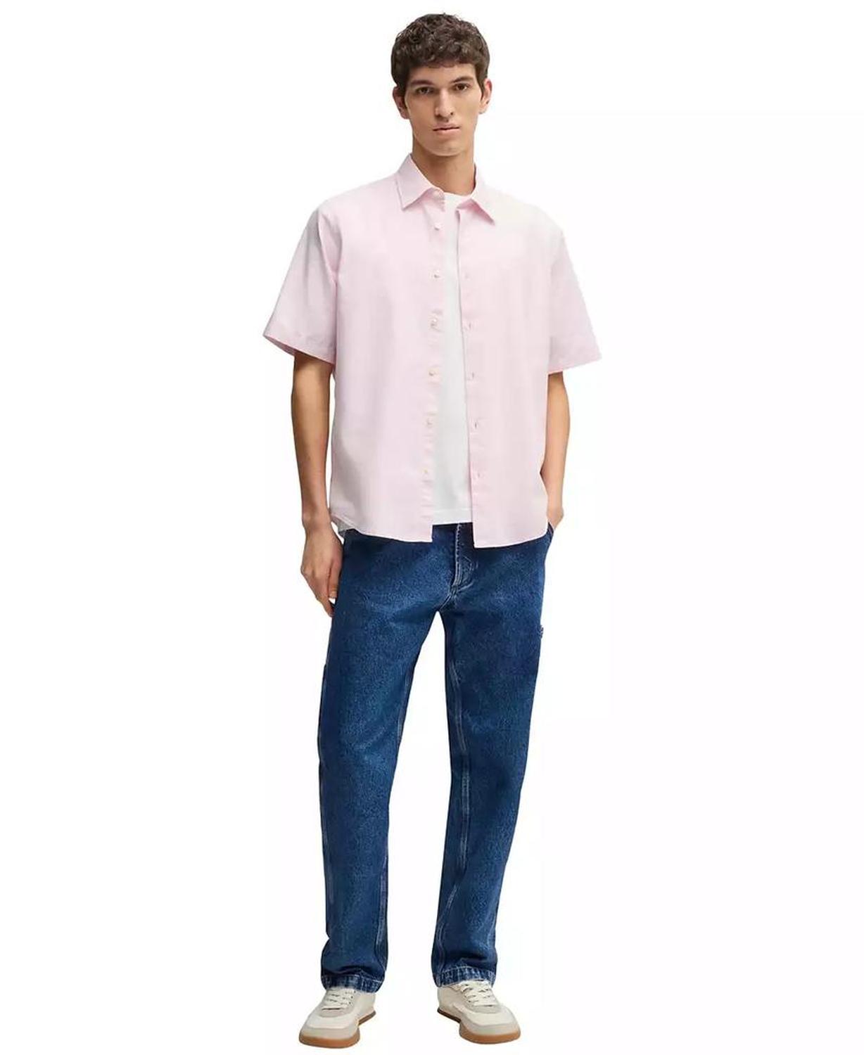 Men's Oxford Cotton Regular-Fit Dress Shirt