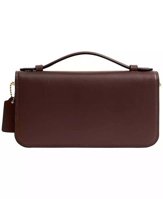 Elora Small Leather Top Handle Shoulder Bag