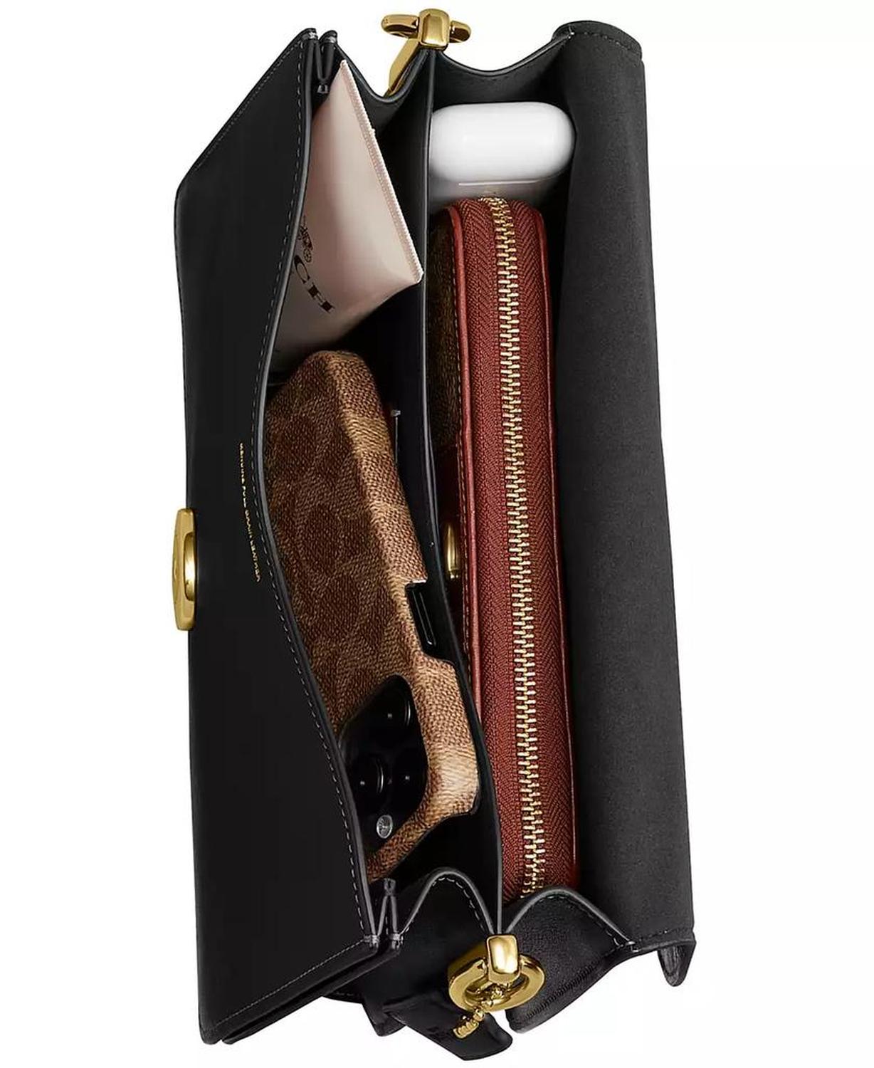 Chain Tabby Leather Small Shoulder Bag