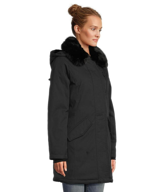 Down Jacket w/ Faux Fur Collar M826556B74