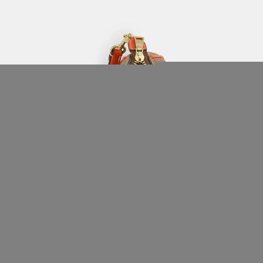 Nolita 19 In Signature Canvas With Orange Print