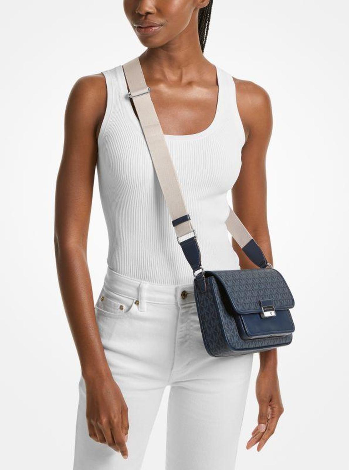 Bradshaw Medium Signature Logo Messenger Bag