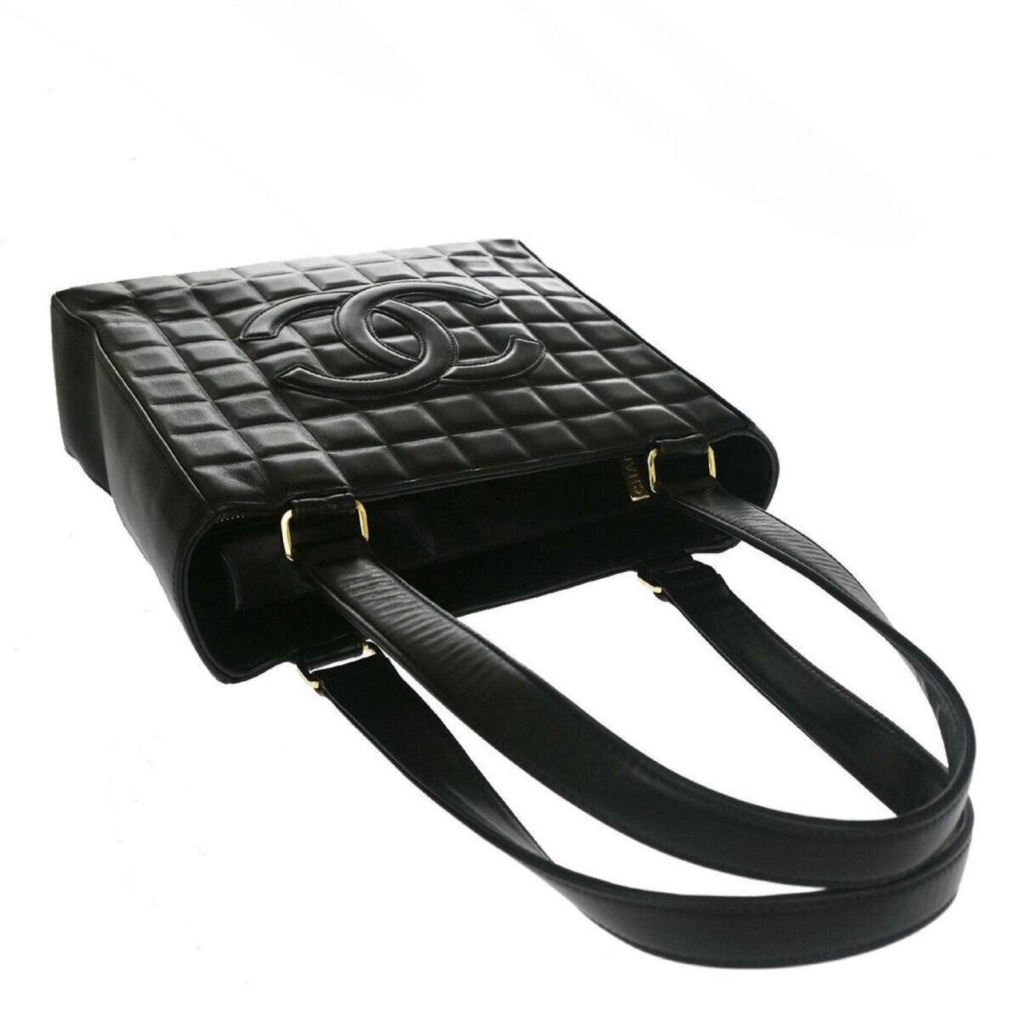 Chanel Chocolate Bar Leather Shoulder Bag (Pre-Owned)