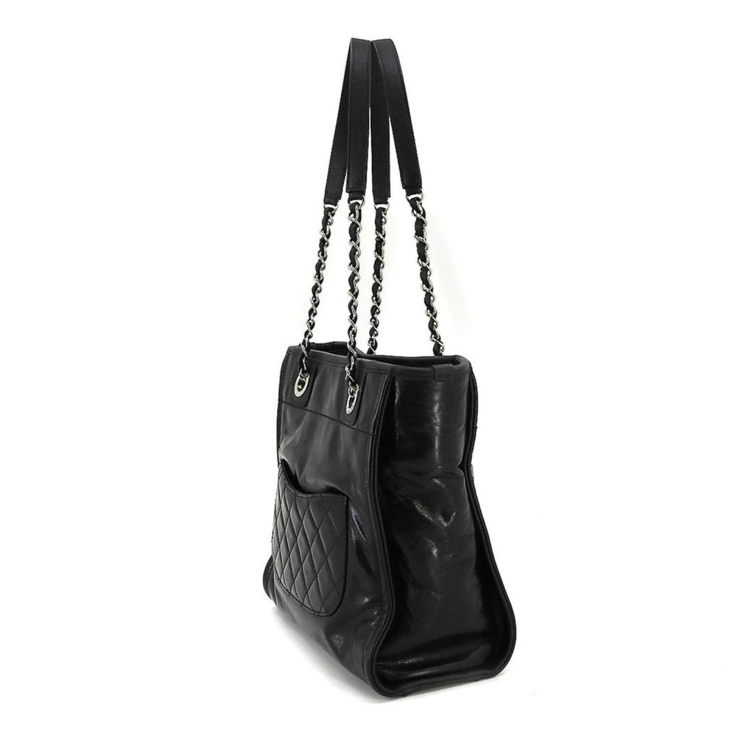 Chanel Cambon Leather Tote Bag (Pre-Owned)