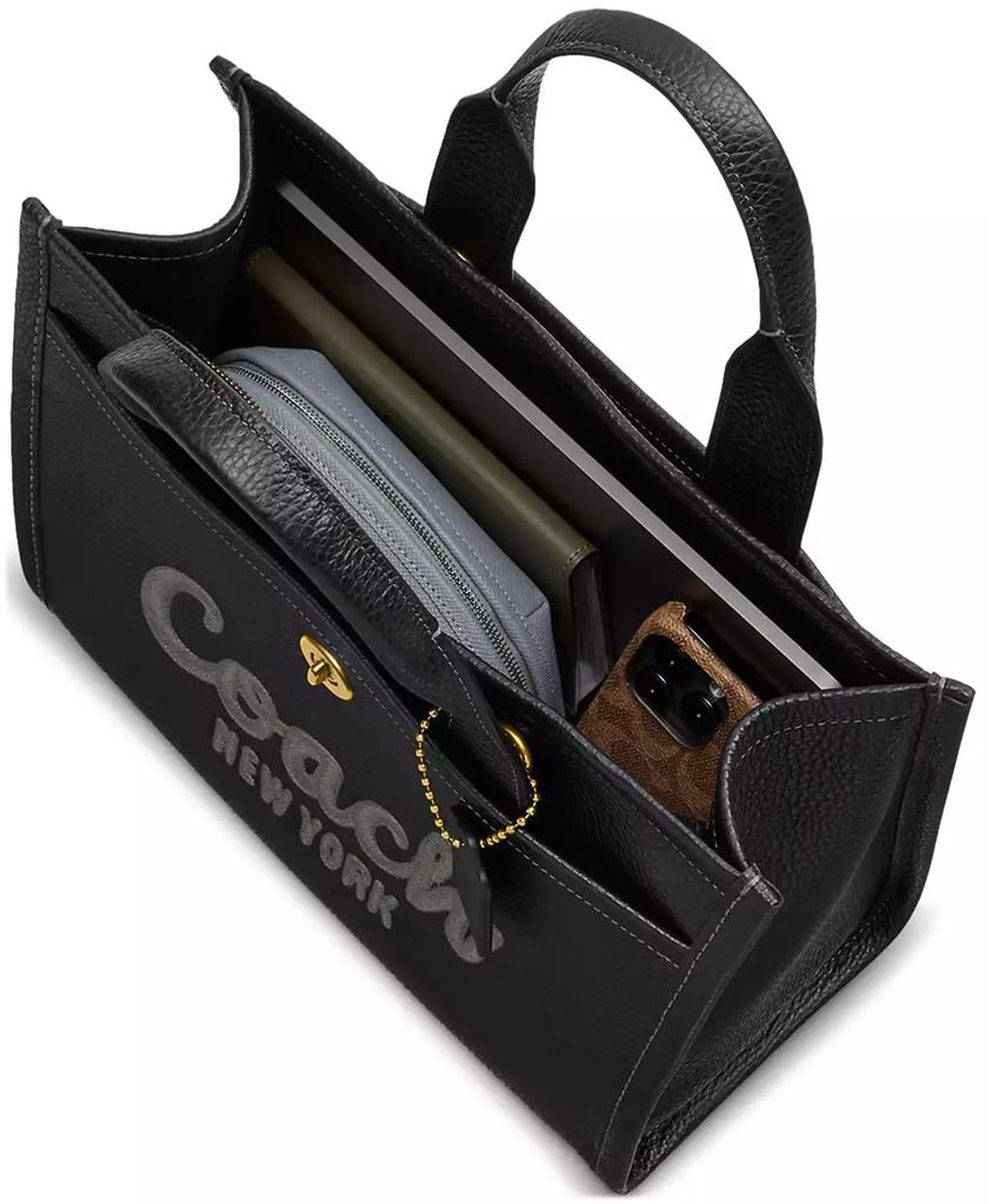 Medium Bubble Leather Cargo Tote Bag