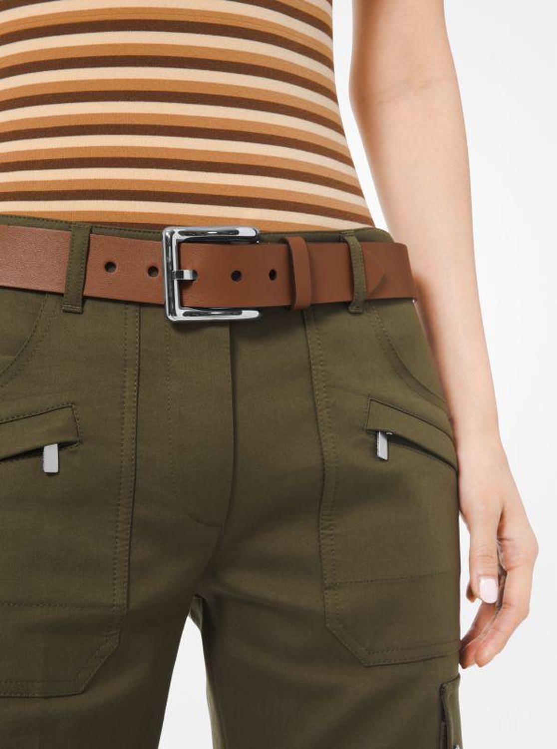 Calf Leather Waist Belt