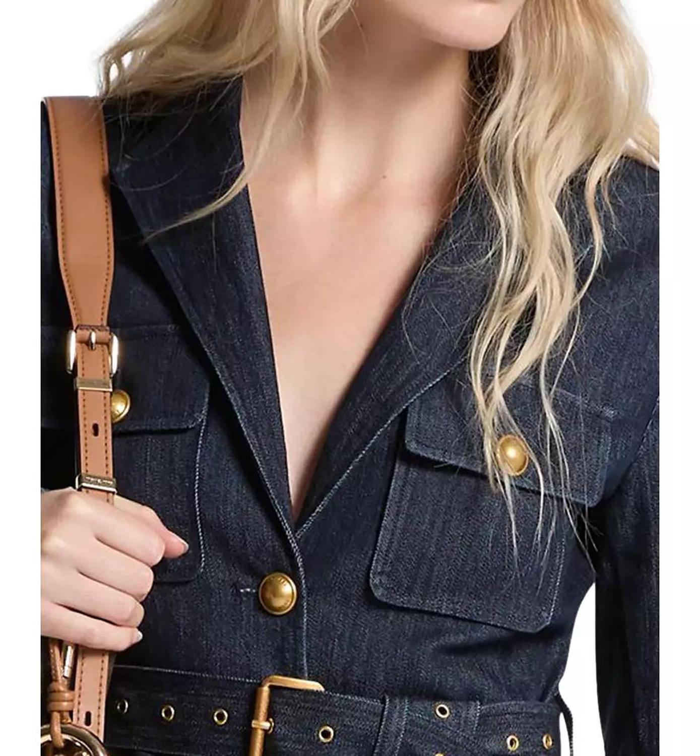 Women's Utility Denim Blazer