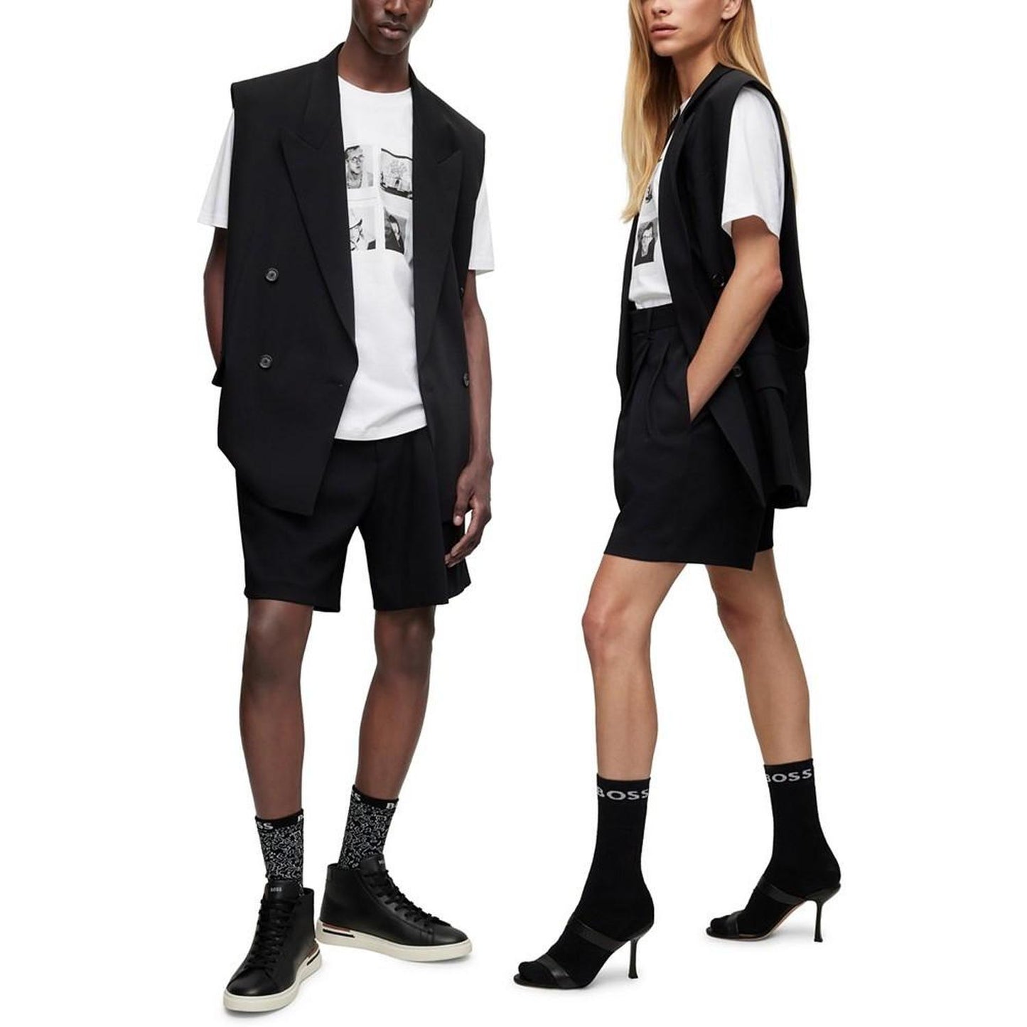 BOSS X Keith Haring Gender-Neutral Photo T-shirt