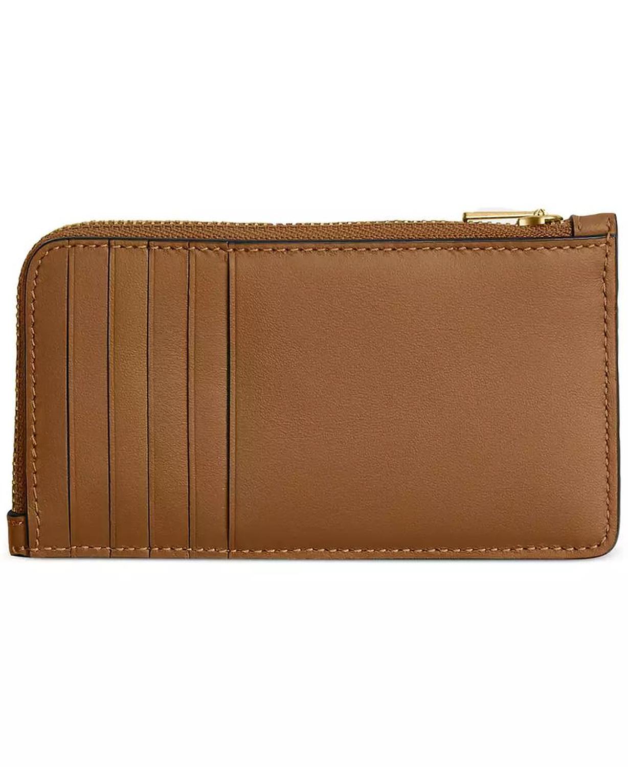 Essential New York Zip Leather Card Case