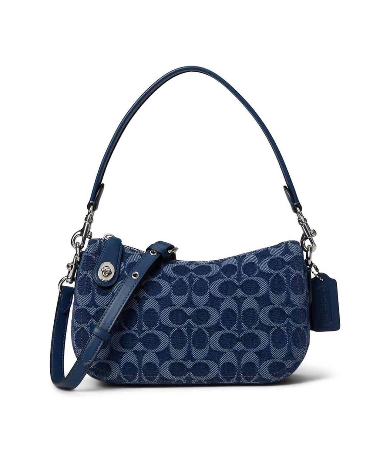 Swinger Bag In Signature Denim