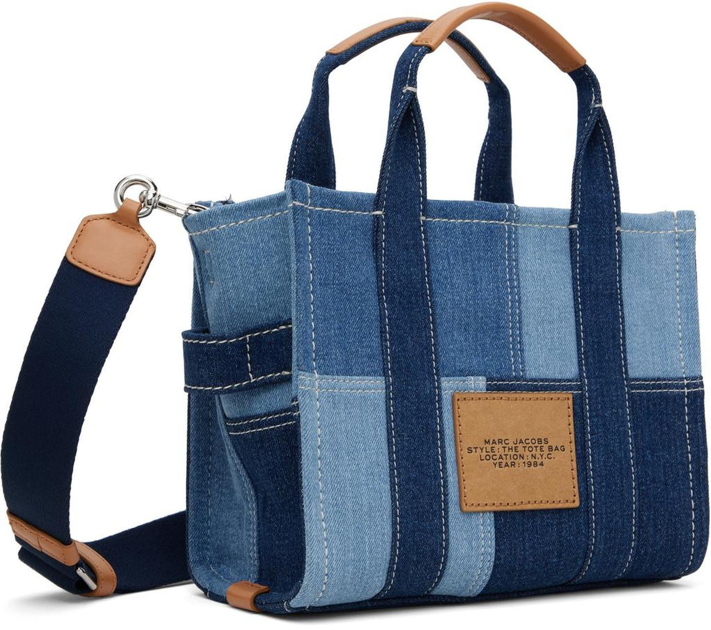 Blue 'The Denim Small' Tote