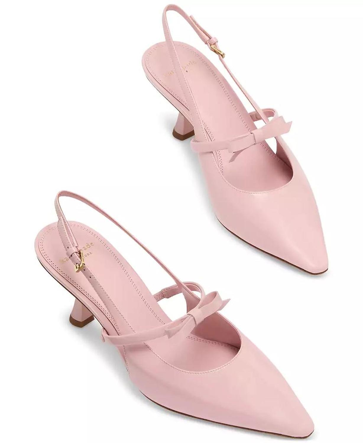 Women's Carolina Slingback Kitten-Heel Pumps