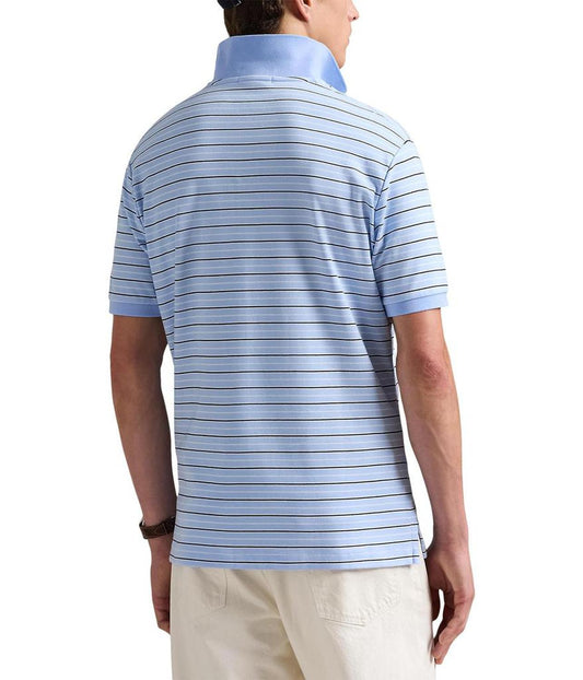 Classic Fit Striped Soft Cotton Polo