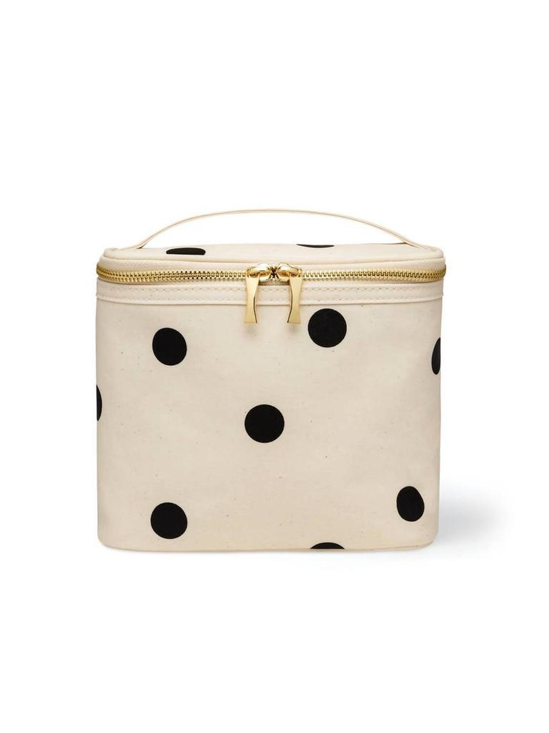 Women's Lunch Deco Dot Tote Bag In Beige