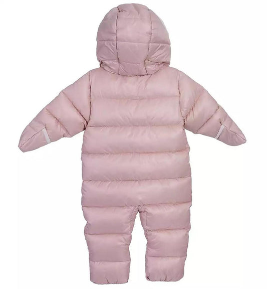 Baby Girls Faux Fur Pram Snowsuit
