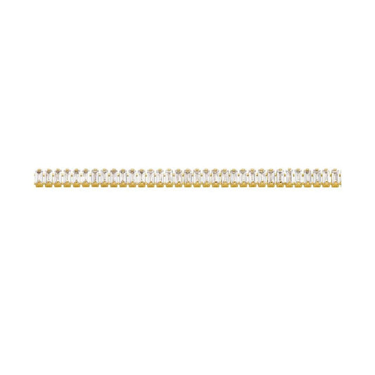 14K Gold-Plated Brass Tennis Necklace
