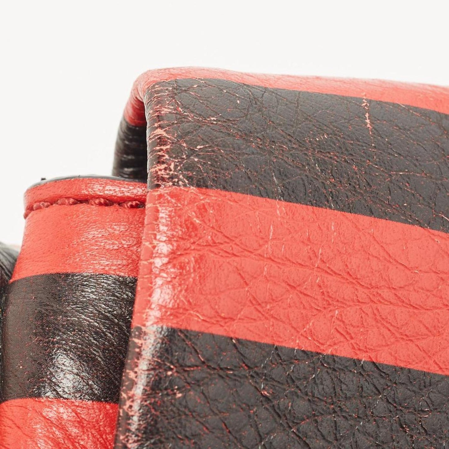 Marc By Marc Jacobs Stripe Leather Percy Flap Crossbody Bag