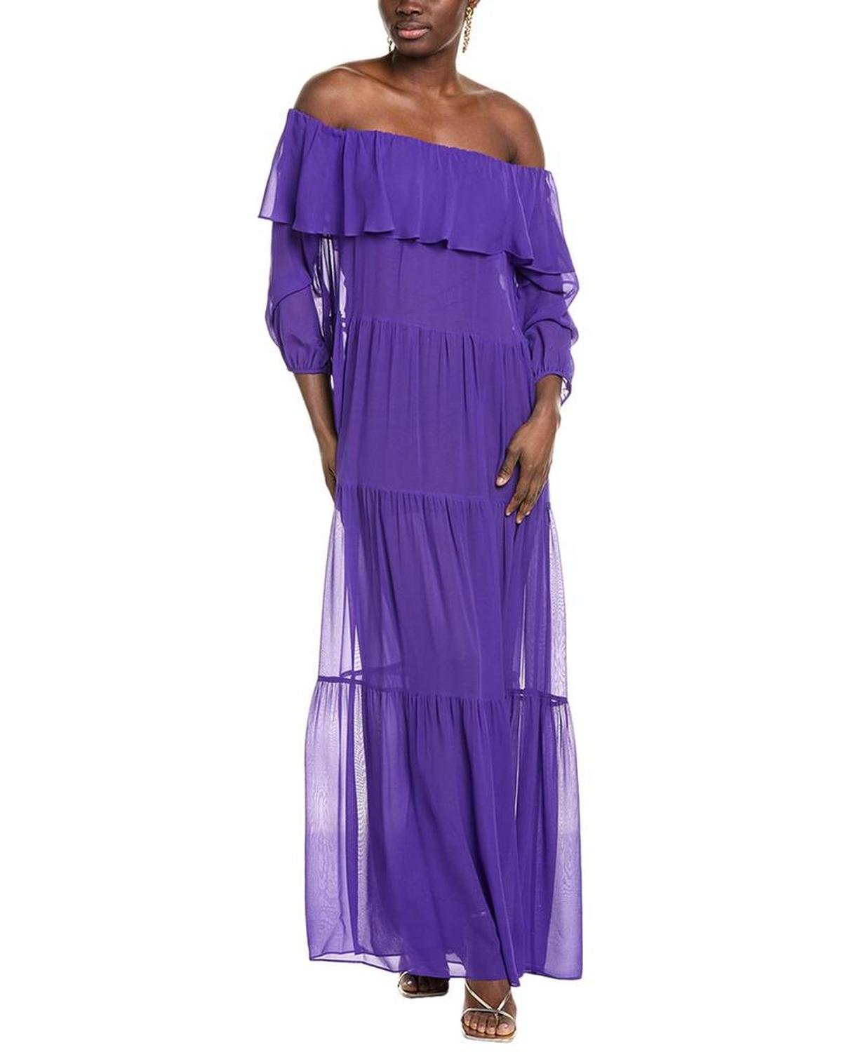 Studio Lemma Silk Maxi Dress