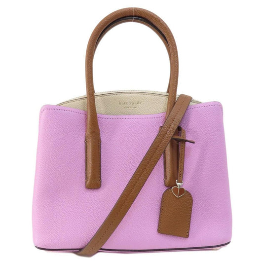 pink  Leather Handbag (Pre-Owned)