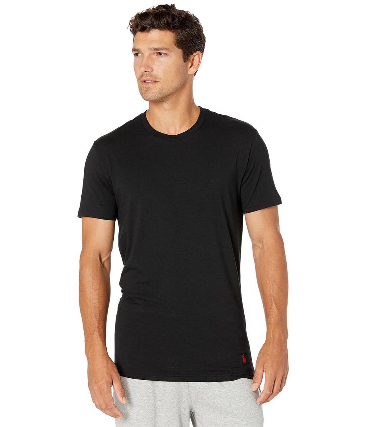 4D-Flex Lux Cotton Blend Short Sleeve Undershirt Crews 3-Pack