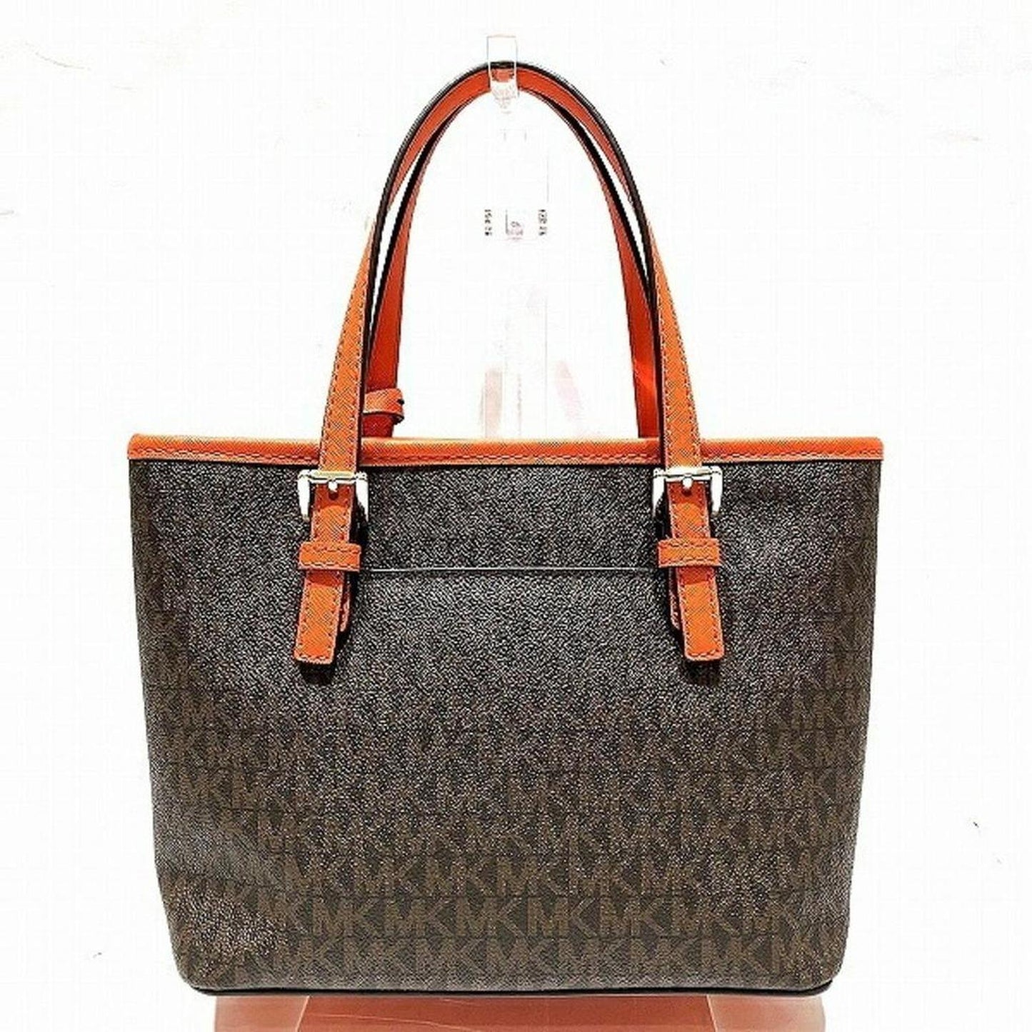 Leather Handbag Shoulder Bag (Pre-Owned)