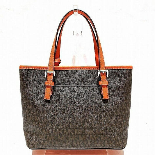 Leather Handbag Shoulder Bag (Pre-Owned)