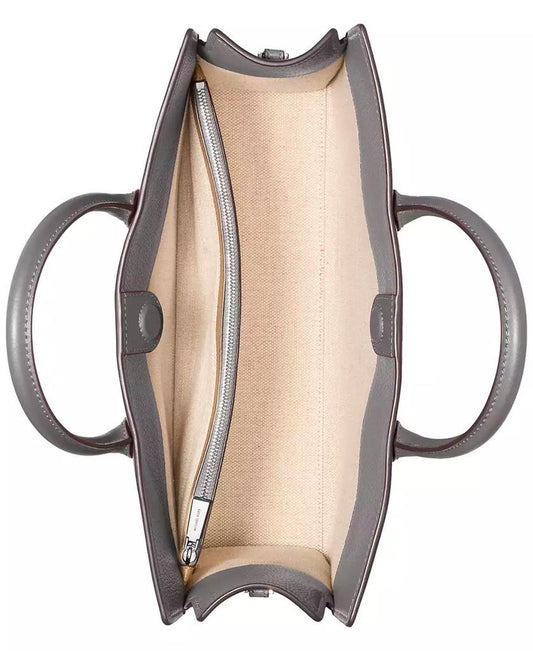 MICHAEL Scarlett Medium East West Leather Satchel