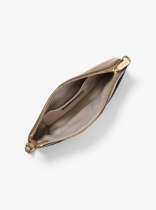 Jet Set Medium Pebbled Leather Wristlet