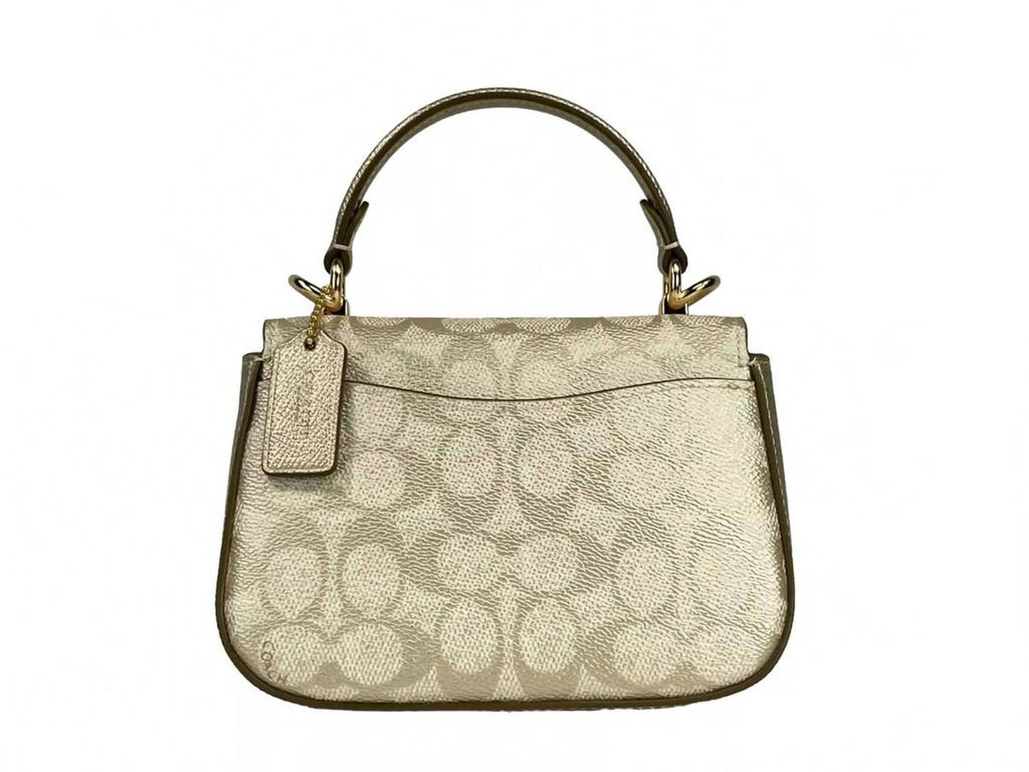 Women's Lysa Top Handle Bag Crossbody In Champagne Gold