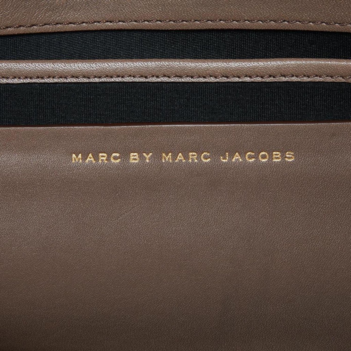 Marc By Marc Jacobs Leather Metal Flap Clutch