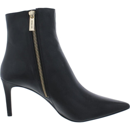 Alina Flex Womens Leather Pointed Toe Ankle Boots