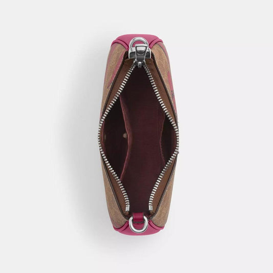 Teri Mini Crossbody Bag In Signature Canvas With Bow Print