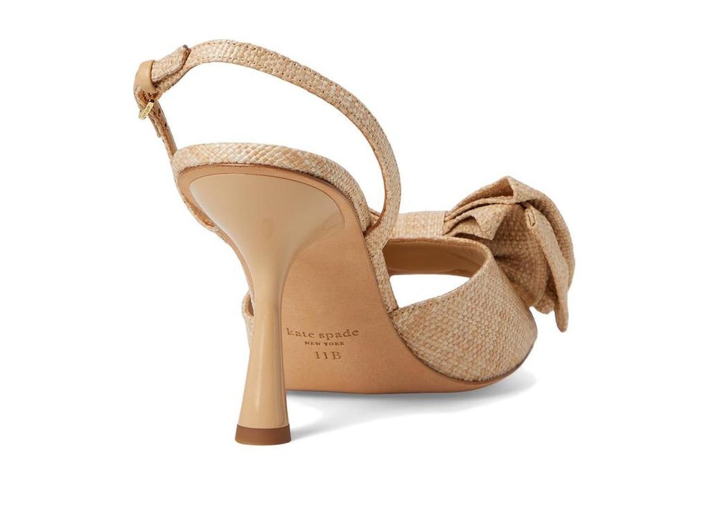 Beau Raffia Heeled Sandal