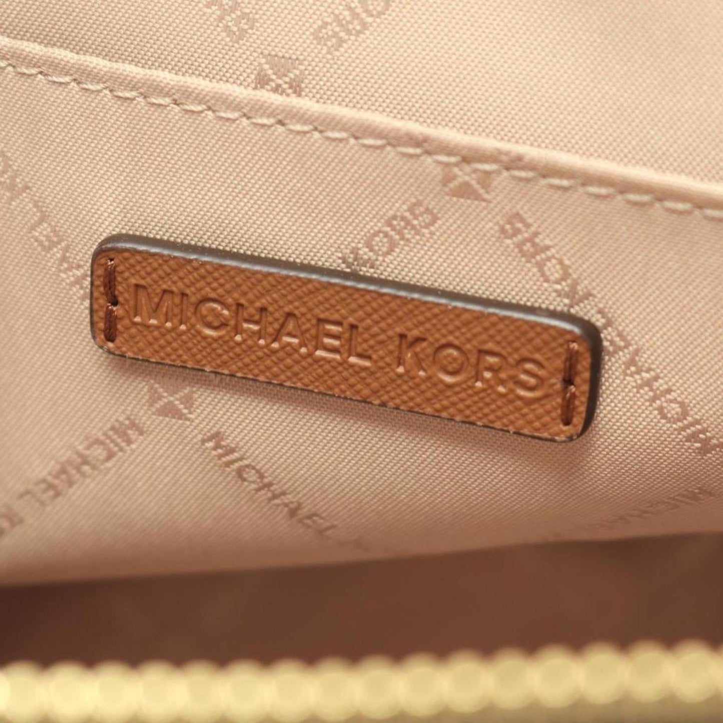 Coated Canvas Leather Shoulder Bag Weekend Bag (Pre-Owned)