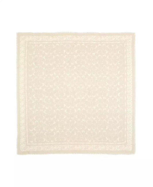 Women's Signature Rose Meadow Print Oversized Square Scarf