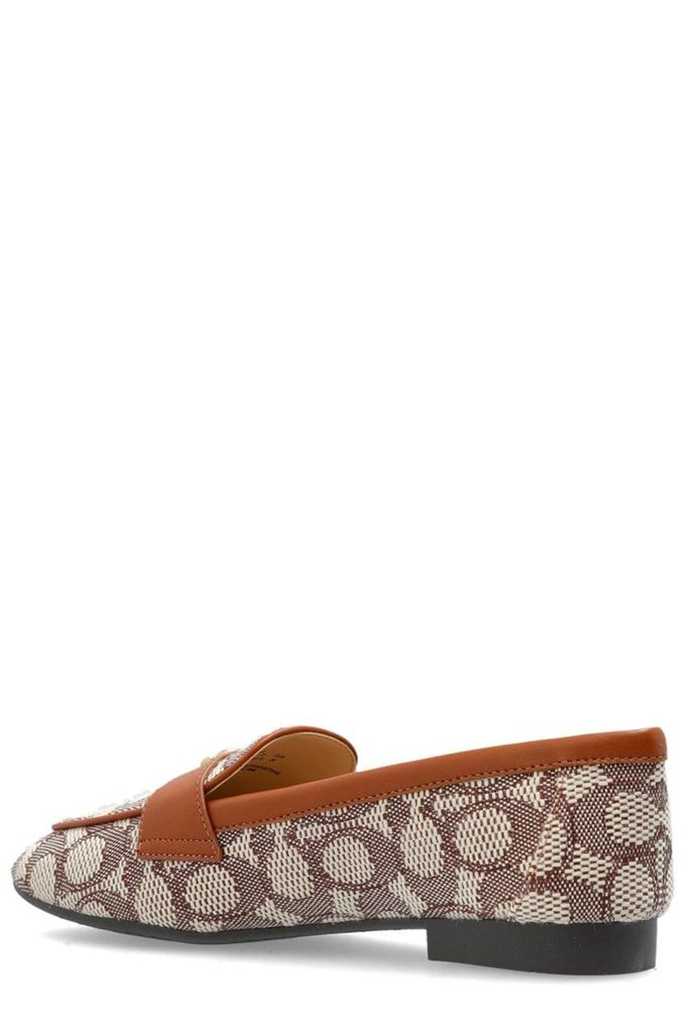 Coach Sculpted C Monogram Loafers