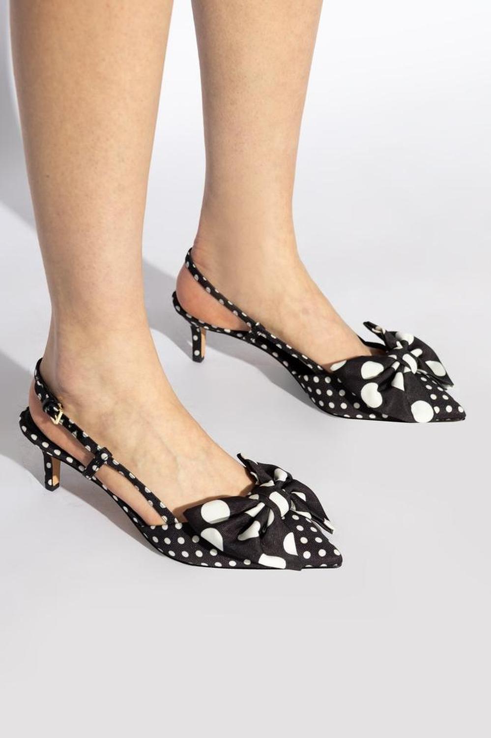 Kate Spade Bow Accent Slingback Pumps