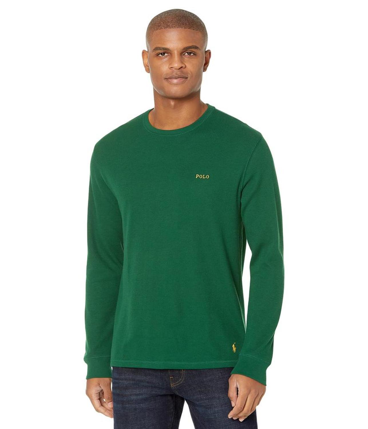 Waffle Long Sleeve Crew