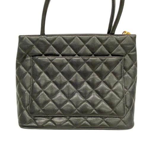 Chanel Medaillon Leather Tote Bag (Pre-Owned)