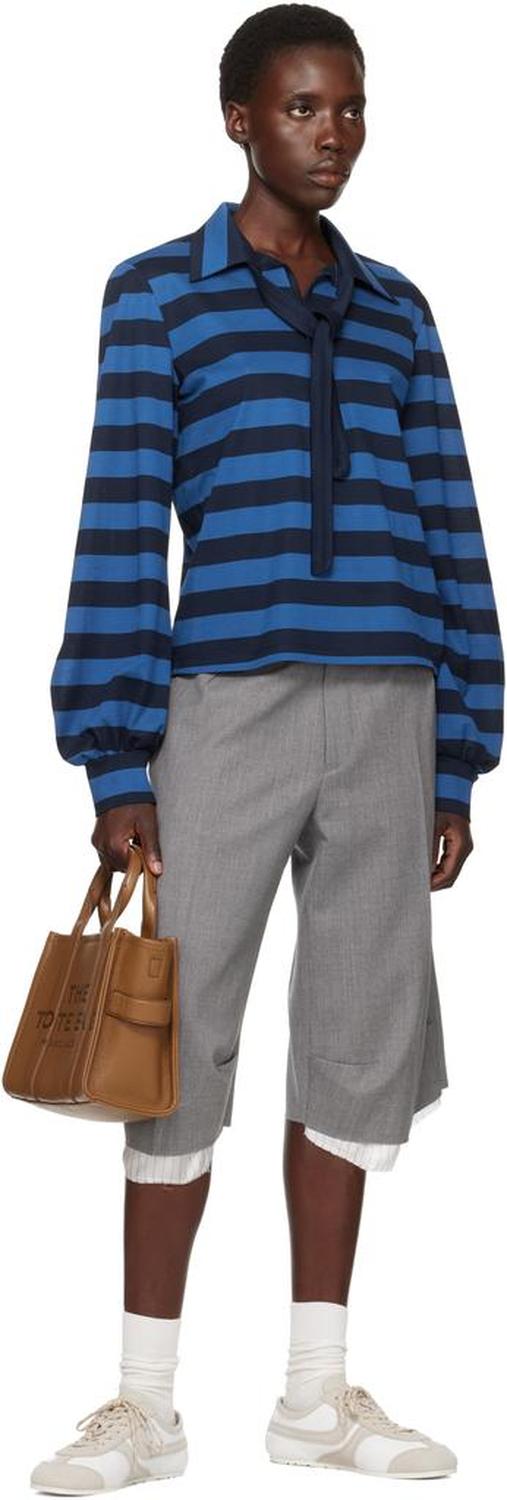 Brown 'The Leather Small' Tote