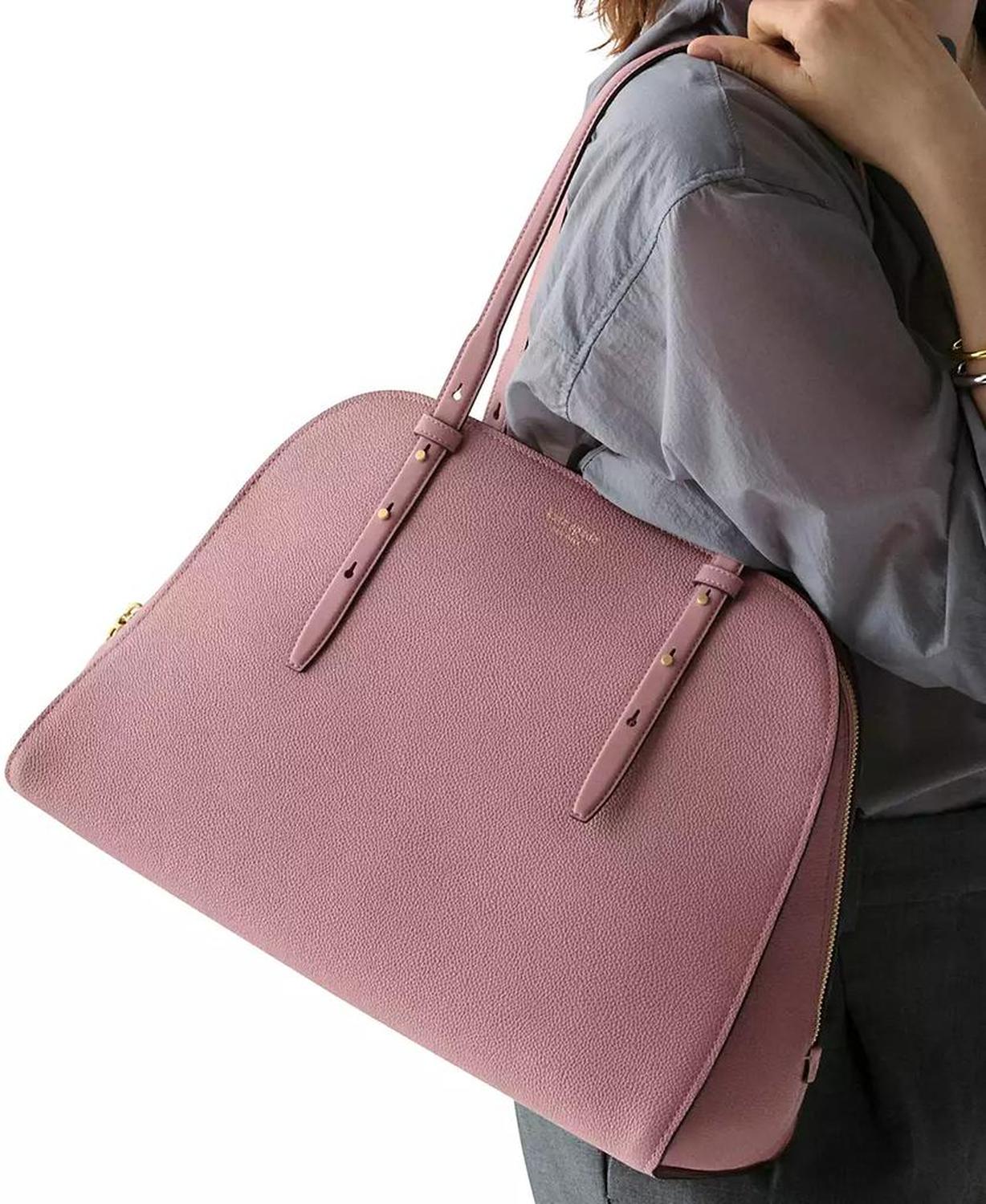 Do It All Pebbled Leather Maise Carryall