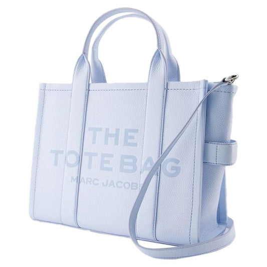 The Medium Tote -  - Leather - Blue