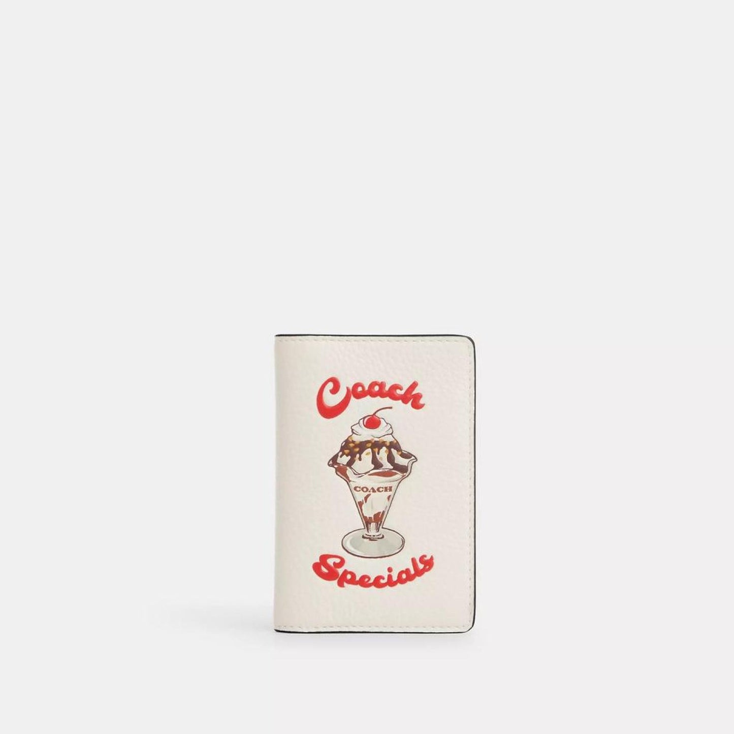 Coach Outlet Id Wallet With Sundae Graphic