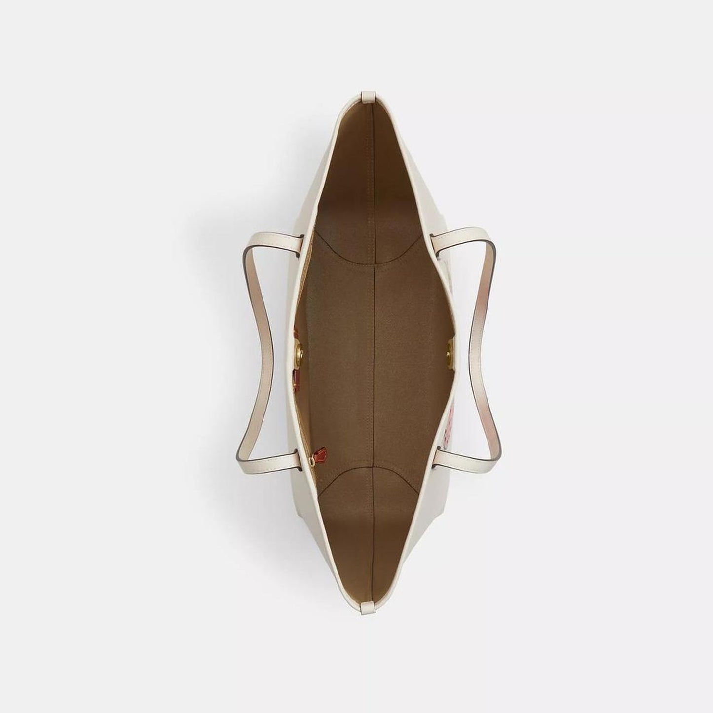 City Tote Bag With Strawberry Graphic