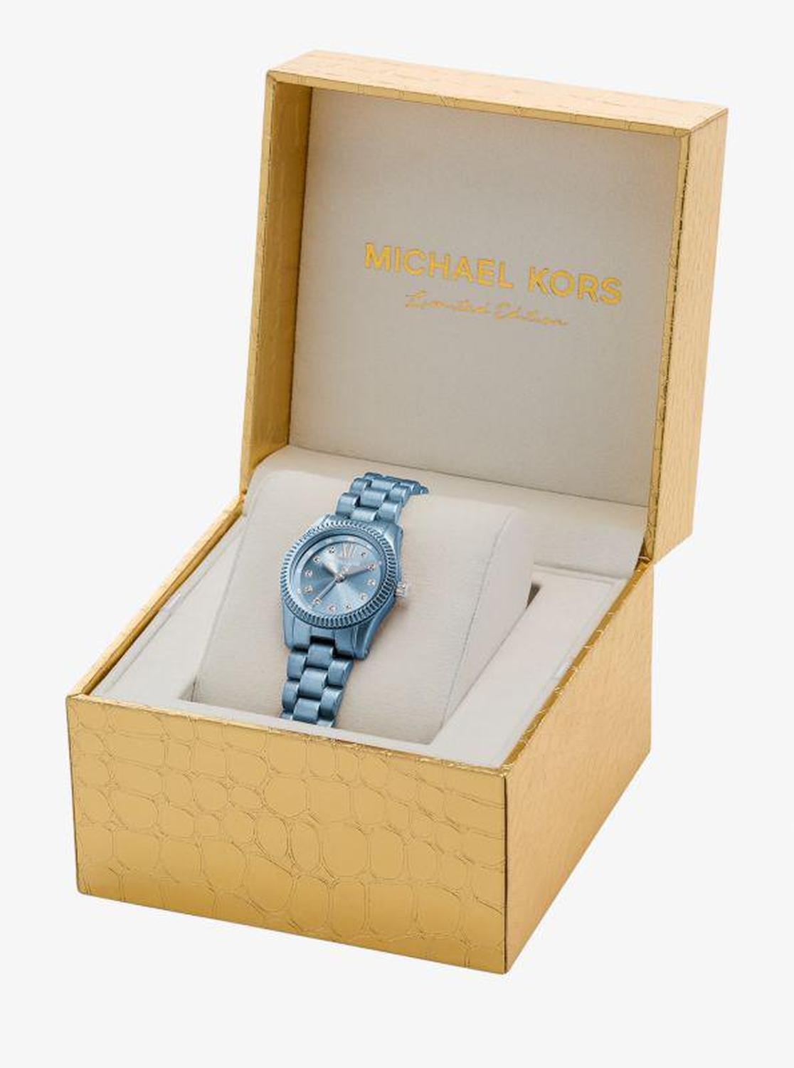 Limited-Edition Petite Lexington Blue-Tone Watch