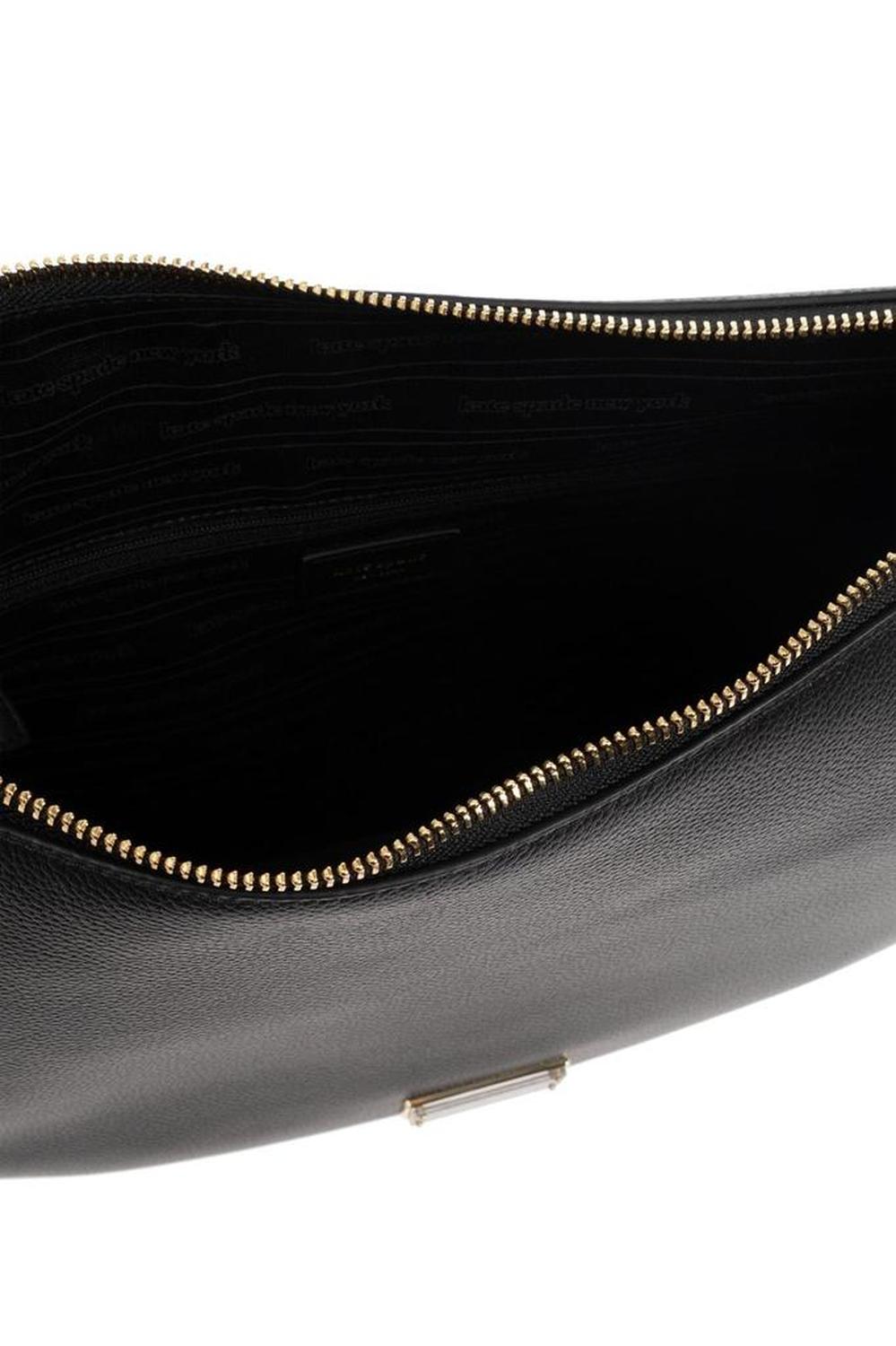 Kate Spade Logo-Plaque Top Zipped Shoulder Bag
