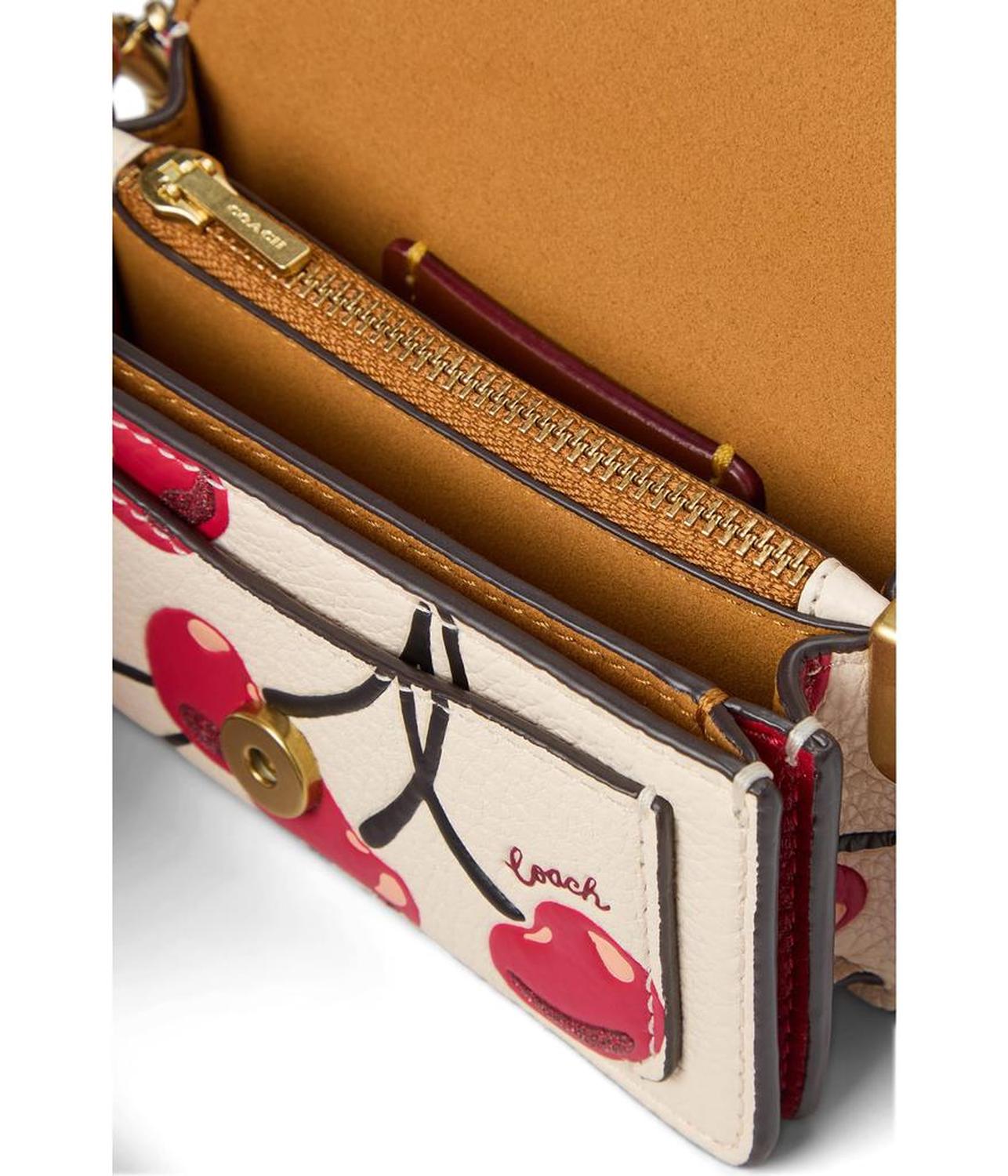 Tabby Bag 12 with Cherry Print